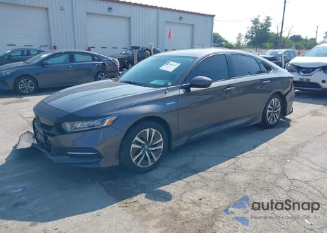 2019 Honda Accord Hybrid из США, поврежденный, VIN 1HGCV3F11KA009451